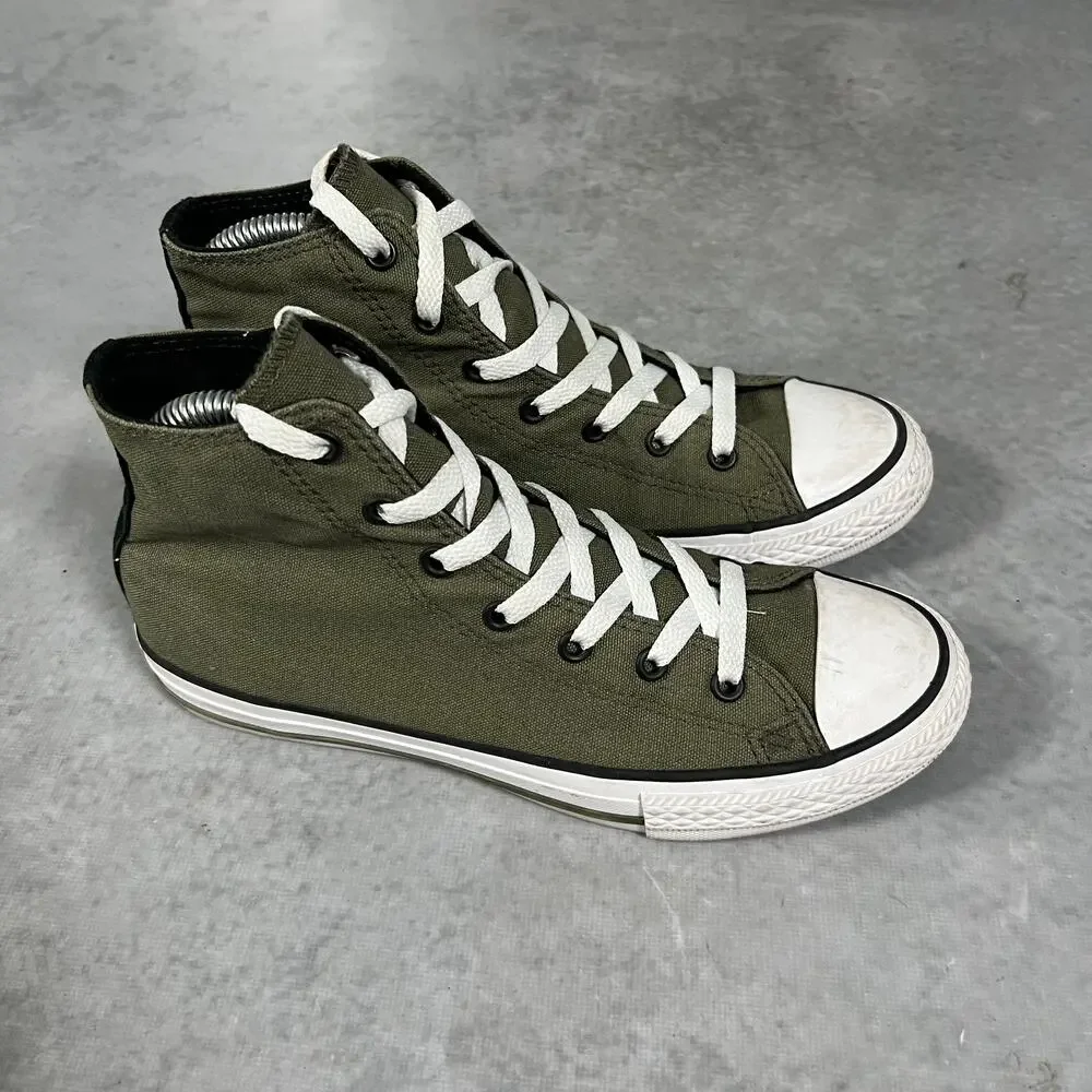 Converse Chuck Taylor All Star Utility Green Youth Size 5 Junior Shoes
